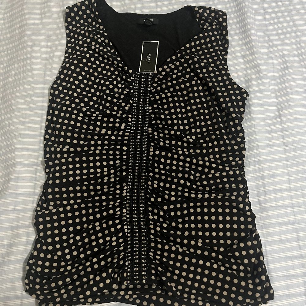 Alfani Polkadot shirt women- size 1X/XL